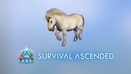 The Unicorn is one of the rarest creatures in Ark Survival Ascended (Image via Studio Wildcard)